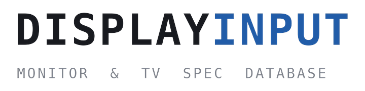 DisplayInput – Monitor & TV Specs Comparison